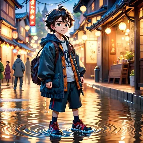 akira,anime japanese clothing,nikko,protagonist,tadashi,world digital painting,Anime,Anime,Cartoon