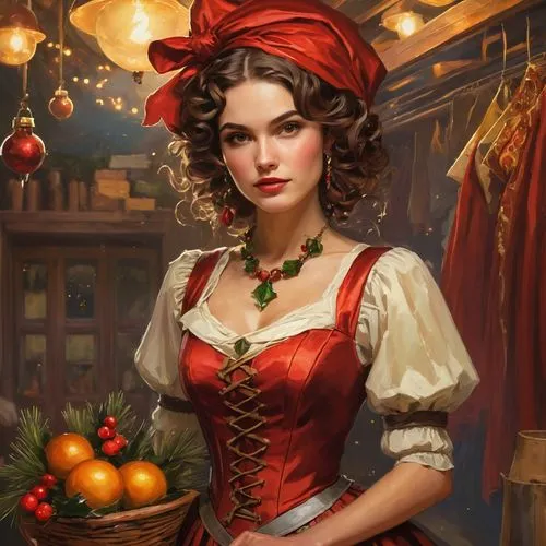 rasputina,victorian lady,triss,demelza,merchant,christmas woman,flamenca,lady in red,fantasy portrait,esmeralda,belle,romantic portrait,elizaveta,scotswoman,petrova,smirnova,contessa,dossi,dirndl,proprietress,Conceptual Art,Fantasy,Fantasy 18