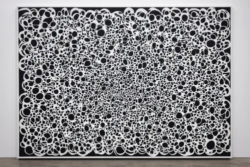 black and white pattern,openwork frame,dot pattern,tangle,damask paper,keith haring,islamic pattern,paisley pattern,100x100,black squares,anellini,a sheet of paper,painting pattern,klaus rinke's time field,frame border drawing,frame drawing,framed paper,patterned,eyelet,rug,Conceptual Art,Graffiti Art,Graffiti Art 11