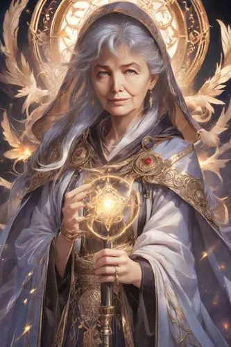 deirdre,galadriel,zodiac sign libra,galathea,estess,elenore,prospera,priestess,elspeth,arianrhod,star mother,vestal,mediatrix,monophylla,libra,osseiran,elendil,archmage,bridelia,mercally,Digital Art,Anime