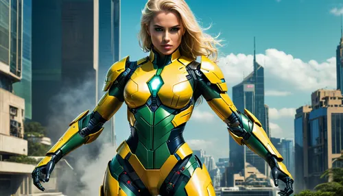 sprint woman,bodypaint,digital compositing,superhero background,super heroine,canary,nova,latex clothing,wasp,kryptarum-the bumble bee,nerve,mantis,bodypainting,cosplay image,electro,fantasy woman,android,photoshop manipulation,protective suit,aa,Photography,General,Natural