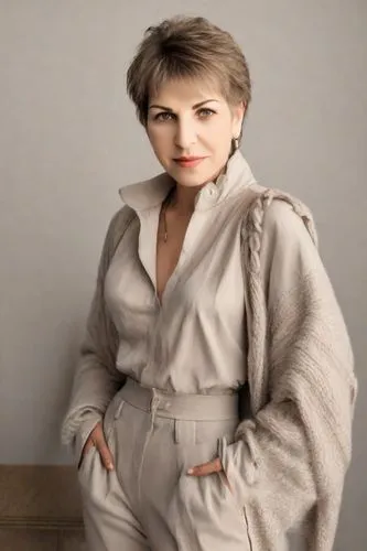 woman in menswear,rosa khutor,pantsuit,birce akalay,iulia hasdeu castle,female doctor,anellini,bolero jacket,cruella de ville,rhonda rauzi,maria laach,menswear for women,susanne pleshette,sighetu marmatiei,belarus byn,female hollywood actress,british actress,women fashion,portrait of christi,princess leia,Photography,Realistic