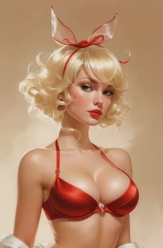 valentine pin up,christmas pin up girl,valentine day's pin up,retro pin up girl,pin up christmas girl,retro pin up girls,pin up girl,pin-up girl,pin-up girls,pin ups,pin up girls,bombshells,marylyn monroe - female,pin-up model,satin bow,red bow,fantasy woman,retro women,red ribbon,vanderhorst,Conceptual Art,Daily,Daily 08