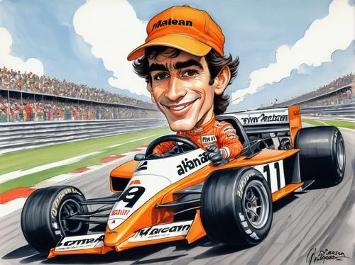 ayrton senna,alan prost,senna,carlos sainz,sergio perez,marroc joins juncadella at,fernando alonso,caricature,hulkenberg,gulf,lorenzo,renault,1982,formula libre,leclerc,felipe bueno,rossi,formula one,denny,arriero,Illustration,Abstract Fantasy,Abstract Fantasy 23