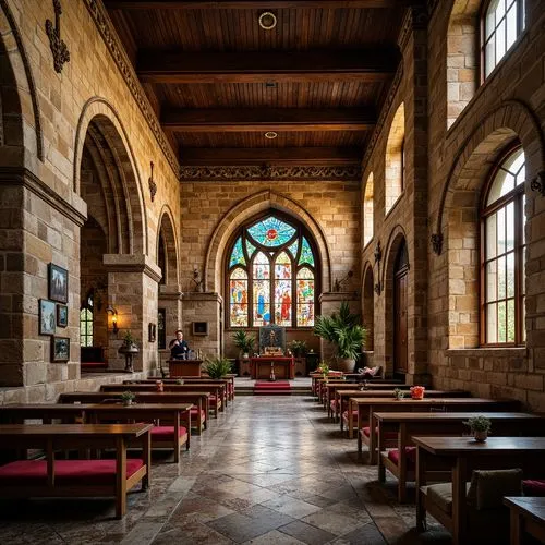 narthex,cloisters,presbytery,transept,refectory,christ chapel,altgeld,cloistered,episcopalianism,hammerbeam,ecclesiastical,sewanee,chancel,michaelhouse,cloister,collegiate church,evensong,monastic,chapel,all saints