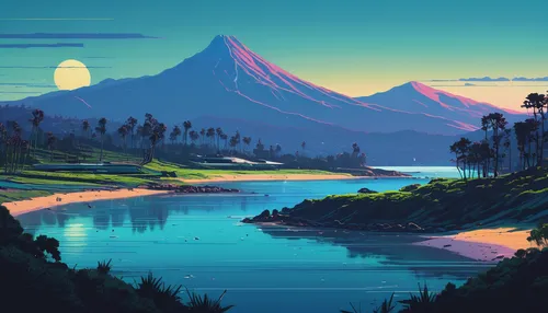 an island far away landscape,landscape background,futuristic landscape,fantasy landscape,river landscape,world digital painting,mountain landscape,coastal landscape,nature landscape,mountainous landscape,beautiful landscape,mountains,evening lake,landscapes,beach landscape,mountain scene,mountain beach,desert landscape,tropical island,islands,Conceptual Art,Fantasy,Fantasy 32