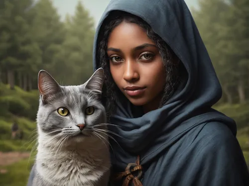 arabian mau,fantasy portrait,yogananda,kat,islamic girl,ritriver and the cat,romantic portrait,portrait background,muslim woman,custom portrait,world digital painting,fantasy picture,argan,black shepherd,fatima,koran,arabian,sultana,hijab,cat european,Photography,Artistic Photography,Artistic Photography 13