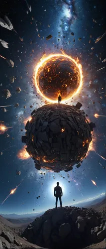 взрывы галактических масштабов,asteroids,wormhole,asteroid,meteor,v838 monocerotis,black hole,supernova,ring of fire,space art,burning earth,doomsday,explosion destroy,nebulous,explosion,meteor rideau