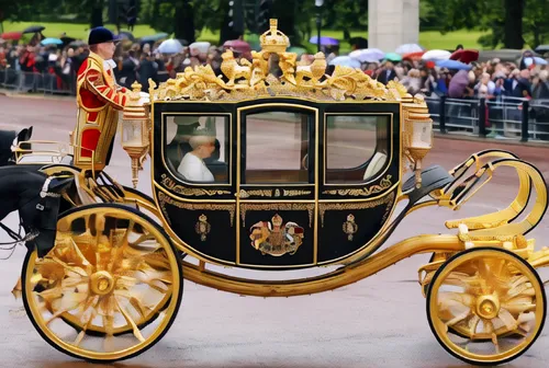 ceremonial coach,elizabeth ii,buckingham palace,monarchy,prince of wales,wooden carriage,king charles spaniel,carriage,royal,carriages,horse-drawn carriage,fuller's london pride,royal crown,horse carr