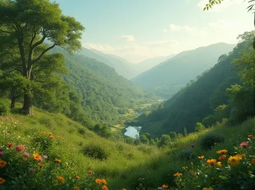 the valley of flowers,green meadow,artvin,mountain meadow,meadow landscape,meadow,background view nature,danube gorge,summer meadow,meadow and forest,beautiful landscape,jablanica,natural scenery,green landscape,nature landscape,mazandaran,ourthe,small meadow,landscape nature,nature background,Photography,General,Realistic