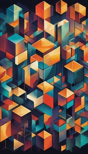 abstract background,generative,abstract backgrounds,kaleidoscape,isometric,geometrics,zigzag background,background abstract,colorful foil background,cubes,mobile video game vector background,honeycomb grid,abstract shapes,abstract design,abstract pattern,triangles background,abstract retro,cubic,vector pattern,tessellated,Art,Artistic Painting,Artistic Painting 45