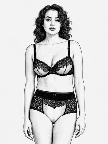 shapewear,bettie,gossard,tairrie,underwire,brassieres,Design Sketch,Design Sketch,Black and white Comic