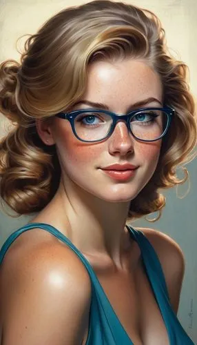 reading glasses,librarian,portrait background,blonde woman,portrait photographers,world digital painting,painting technique,photo painting,young woman,short sightedness,custom portrait,the girl's face,female doctor,art painting,girl portrait,illustrator,girl in a long,with glasses,meticulous painting,artist portrait,Illustration,Realistic Fantasy,Realistic Fantasy 16