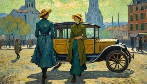 parisiennes,vincent van gough,post impressionism,willumsen,tourneur,magritte,Art,Artistic Painting,Artistic Painting 03