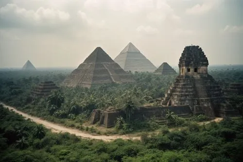 пирамиды поросшие джунглями ,yavin,pyramids,stupas,eastern pyramid,borodundur,stone pyramid,tikal,chedi,bagan,kharut pyramid,cambodia,temples,mrauk,ziggurats,phanom,step pyramid,angkor,chortens,angkor