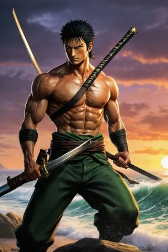 diarmuid,zoro,ryu,kazuya,kilik,hijikata,kenshiro,naomasa,sanosuke,sanada,onimusha,katsusuke,toshinden,jubei,kazama,harada,toshiie,katsuyori,swordsman,soulcalibur,Art,Classical Oil Painting,Classical Oil Painting 25