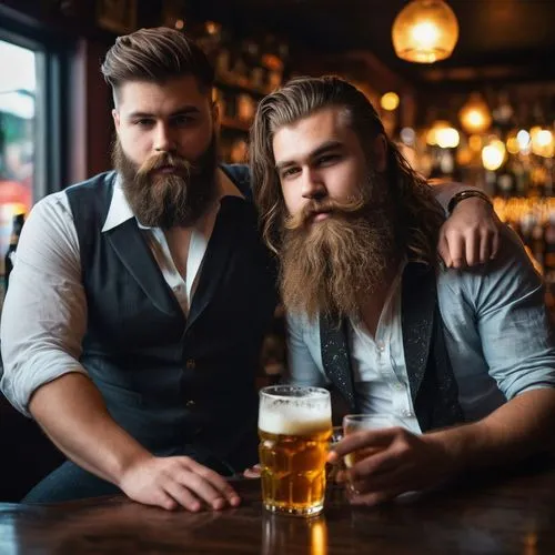 irishmen,bartenders,graybeards,beards,publicans,beermakers,glasses of beer,man portraits,barmen,bachelors,husbandmen,two types of beer,taverns,ruckmen,barkeep,proprietors,barmaids,licensees,teetotalers,scandinavians,Photography,General,Fantasy