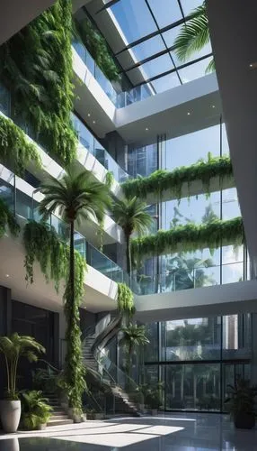 atriums,wintergarden,3d rendering,landscaped,futuristic architecture,atrium,interlace,embl,biopiracy,houseplant,modern office,hanging plants,greentech,planta,biophilia,green plants,landscape designers sydney,modern architecture,virtual landscape,kirrarchitecture,Photography,Documentary Photography,Documentary Photography 34