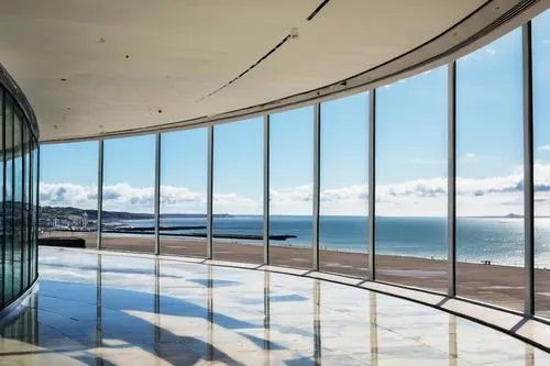 glass wall,window with sea view,glass facade,champalimaud,snohetta,structural glass,penthouses,oceanfront,glass facades,futuristic art museum,glass window,bexhill,the observation deck,mabhida,elbphilharmonie,segerstrom,glass building,oceanview,hotel barcelona city and coast,observation deck,Illustration,Paper based,Paper Based 09