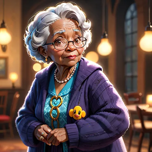 librarian,granny,grandma,elderly lady,granny smith,maria bayo,senior citizen,grandmother,linden blossom,tiana,old woman,nanny,grandparent,barb,nanas,professor,mrs white,rose woodruff,elderly person,aging icon,Anime,Anime,General