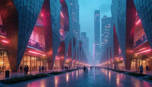 cybercity,guangzhou,shanghai,chongqing,shangai,metropolis,bladerunner,coruscant,futuristic landscape,kowloon,taikoo,shinjuku,cityzen,wangfujing,fantasy city,futuristic architecture,yonge,harbour city,shenzhen,cityscape,Photography,General,Realistic