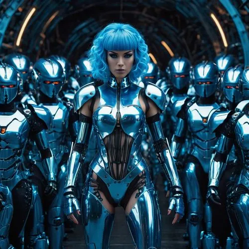 valerian,cyberangels,fembots,cortana,automatica,cyberforce,Conceptual Art,Sci-Fi,Sci-Fi 09