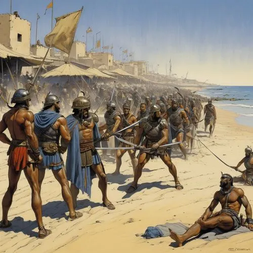 hellenistic-era warships,pentathlon,biblical narrative characters,germanic tribes,thymelicus,hispania rome,aztecs,north african bristle ends,trireme,columbus day,romans,bactrian,rome 2,sparta,roman history,western debt and the handling,beach defence,warrior east,massively multiplayer online role-playing game,thracian,Illustration,Realistic Fantasy,Realistic Fantasy 06