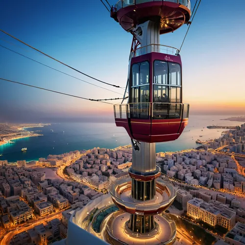 cable car,cable cars,cablecar,haifa,gondola lift,cable railway,cableway,skyscapers,high wheel,united arab emirates,lebanon,ferris wheel,burj kalifa,tallest hotel dubai,tel aviv,gondolas,observation tower,dubai frame,baku eye,hotel barcelona city and coast,Photography,General,Commercial