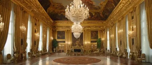 enfilade,royal interior,ritzau,foyer,entrance hall,versaille,versailles,salone,villa farnesina,palais de chaillot,ballroom,hall of nations,europe palace,ornate room,villa cortine palace,galerie,palacio,residenz,rococo,louvre,Art,Classical Oil Painting,Classical Oil Painting 03