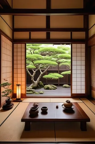 japanese-style room,ryokan,tea ceremony,japanese zen garden,ryokans,zen garden,chanoyu,tatami,dojo,japanese tea,japanese art,kaiseki,shoin,tea zen,onsen,japanese garden ornament,japan garden,zen,ikebana,zen stones,Conceptual Art,Oil color,Oil Color 17