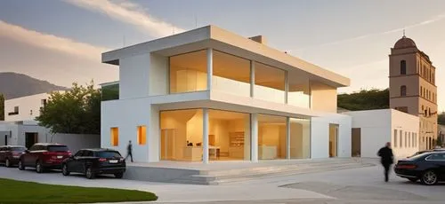 fresnaye,modern house,modern architecture,vivienda,cubic house,siza