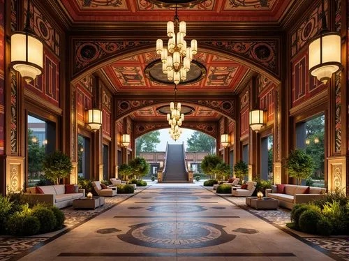 hotel lobby,ballroom,venetian hotel,montecarlo,lobby,dragon palace hotel,ornate room,corridor,hallway,ritzau,hotel hall,cochere,shangrila,riviera,monaco,hotel riviera,grand hotel,taj mahal hotel,emporium,intercontinental