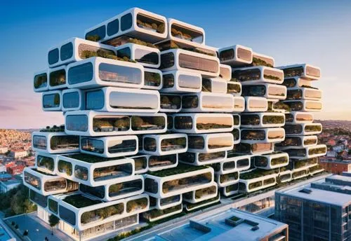 building honeycomb,multistorey,bjarke,escala,kimmelman,sky apartment,residential tower,hotel w barcelona,gronkjaer,mvrdv,hotel barcelona city and coast,interlace,honeycomb structure,pedrera,apartment building,apartment block,condominia,europan,edificio,skyscapers,Photography,General,Sci-Fi