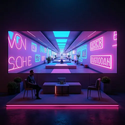 neon coffee,neon sign,noncorporate,neon light,cyberscene,neon lights,neon arrows,soir,neon cocktails,nightclub,graecorum,sqm,neon human resources,3d render,synth,clubcorp,neon,sonorama,ufo interior,futuristic art museum