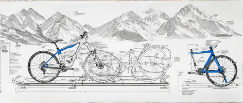 Riding Alberta s Rocky Mountains with Noah Brousseau and Matt Monod. Photos by robb,frame drawing,blueprint,blueprints,bike tandem,artistic cycling,recumbent bicycle,bicycle trailer,bicycle part,bicyc