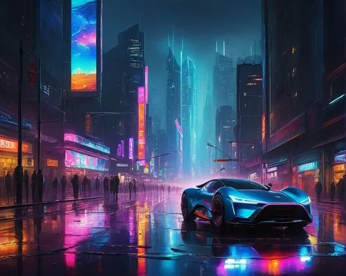 3d car wallpaper,car wallpapers,cyberpunk,futuristic landscape,futuristic,cityscape,elektrocar,futuristic car,neon arrows,nissan gtr,bladerunner,nsx,nissan,cybercity,brum,zonda,supra,cyberscene,colorful city,dusk,Art,Classical Oil Painting,Classical Oil Painting 13