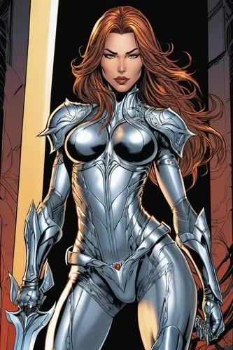 lilandra,madelyne,witchblade,siryn,giganta,liefeld,Illustration,American Style,American Style 13