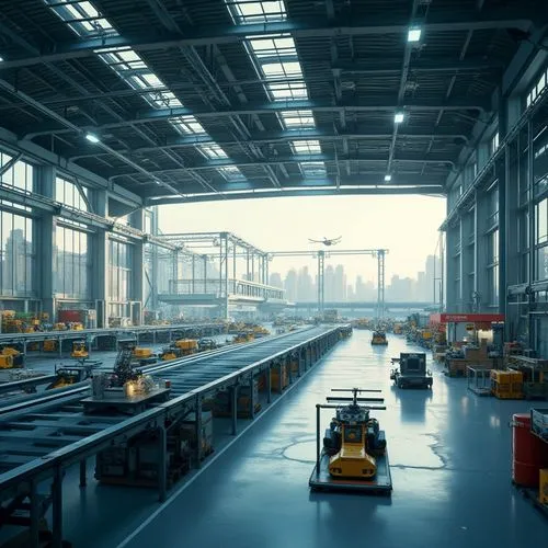 industrial landscape,industrial hall,industry 4,factory hall,danger overhead crane,industrie,warehousing,cargo port,manufactory,industrial area,industriale,industrielle,marshalling yard,industrializing,thyssenkrupp,industrial plant,warehouses,factories,industrialized,fanuc,Photography,General,Realistic