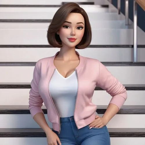 barbie,kim,female model,female doll,secretarial,3d model,Unique,3D,3D Character