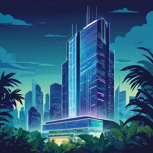 megapolis,cybercity,cybertown,ctbuh,megacorporations,megacorporation,cyberport,skyscraper,honolulu,skyscraping,fantasy city,skyscrapers,supertall,citicorp,citydev,guangzhou,hkmiami,the skyscraper,miami,nairobi,Illustration,Vector,Vector 01