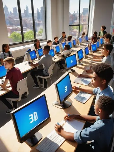 3d modeling,3d rendering,pltw,ldd,sdu,computer science,desks,smartboards,graphic design studio,school design,photoshop school,estudios,classroom,computer room,tdsb,classrooms,devry,class room,mathcounts,3d model,Illustration,Children,Children 01