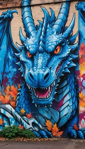 painted dragon,drakon,graffiti art,dragones,dragon,dragonja,Conceptual Art,Graffiti Art,Graffiti Art 07