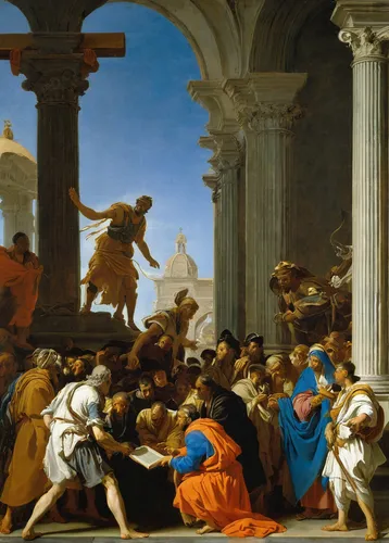 the death of socrates,school of athens,apollo and the muses,classical antiquity,2nd century,ancient rome,thymelicus,julius caesar,biblical narrative characters,rome 2,roman history,bougereau,kunsthistorisches museum,sparta,trumpet of jericho,apollo hylates,cepora judith,bolognese,neoclassical,musei vaticani,Art,Classical Oil Painting,Classical Oil Painting 40