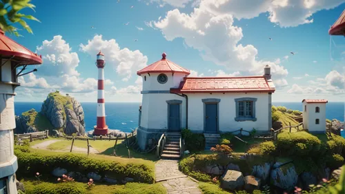 house of the sea,collected game assets,popeye village,dandelion hall,bird kingdom,steam release,myst,monkey island,seaside country,spyglass,peninsula,archipelago,an island far away landscape,little ho