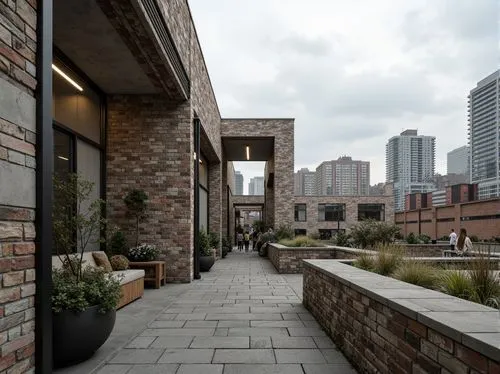 yaletown,highline,roof garden,lofts,corktown,roof terrace,penthouses,urban landscape,corten steel,walkway,breezeway,barbican,brickyards,inside courtyard,bridgepoint,patios,courtyard,dogpatch,cantilevered,hafencity