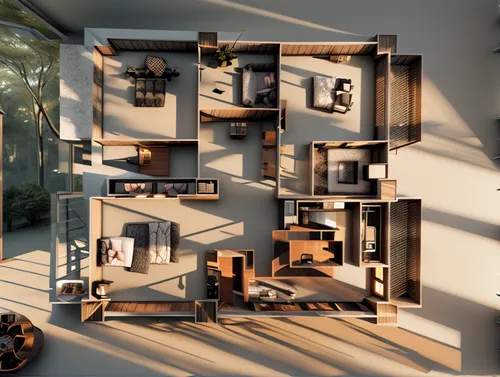 room divider,cubic house,cube stilt houses,dolls houses,vitrine,bookcase,wooden cubes,display window,wooden windows,frame house,armoire,doll house,mirror house,shelving,model house,wine rack,bookshelf,an apartment,bookshelves,wood mirror