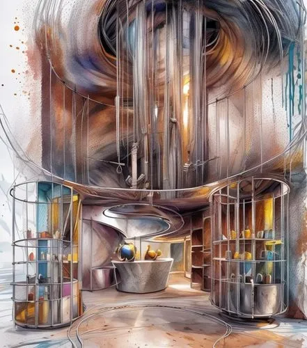 nuclear reactor,distillation,heatherwick,brewhouse,microbrewery,airlock,fermenters,the boiler room,iter,arcology,teleporters,fermentation,industrielles,loesche,engine room,brewery boiler,neutrino,reactor,distilling,mri machine