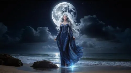 blue enchantress,blue moon,amphitrite,fathom,blue moon rose,fantasy picture,queen of the night,sorceress,hecate,moonchild,selene,sirene,magick,moonbeams,silmarils,galadriel,moonbeam,mediumship,cailleach,undine