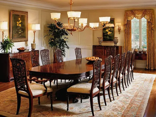 dining room table,dining room,kitchen & dining room table,dining table,breakfast room,china cabinet,family room,victorian table and chairs,conference table,long table,antique furniture,interior decor,kitchen table,board room,tablescape,cabinetry,conference room table,home interior,breakfast table,great room,Illustration,Children,Children 02