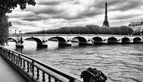 river seine,paris,paris clip art,universal exhibition of paris,notre-dame,notre dame,paris cafe,passerelle,french tourists,orsay,rhone,bridge new europe,watercolor paris,toulouse,the eiffel tower,monochrome photography,blackandwhitephotography,reportage,floods,bridge piers,Illustration,Black and White,Black and White 14